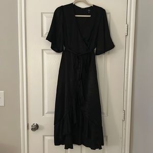 Lulus black high low dress